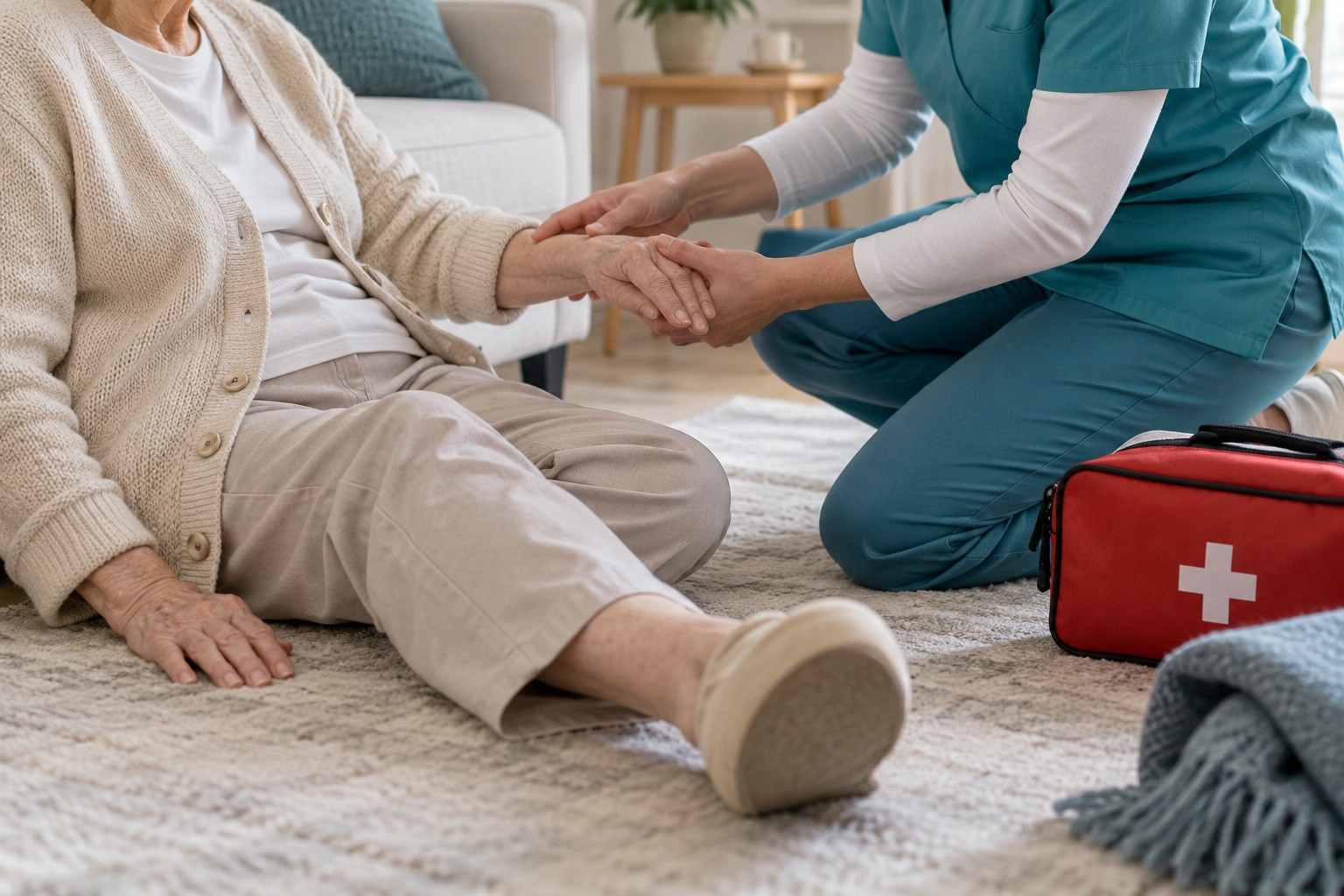 Yaşlı Düştüğünde Ne Yapılmalı? Adım Adım İlk Müdahale ve Sonrası Yaşlı Düştüğünde Ne Yapılmalı? Adım Adım İlk Müdahale ve Sonrası